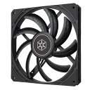 SilverStone フルレンジPWM装備の高性能140mm スリムファン SST-AS140B