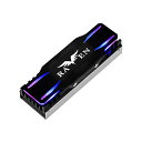 SilverStone ARGBライティング M.2 SSD専用放熱ヒートシンクパッド SST-TP03-ARGB