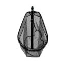 ツリノ (Tsulino) ランディングネットコンプリートリブート300 釣り用 シャフト3m ブラック 仕舞寸法 : 42cm
