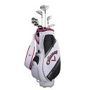 キャロウェイ (Callaway) クラブセット レディース SOLAIRE 2018 (8本セット, キャディバック, ヘッドカバー 付き)