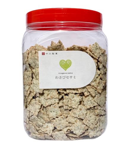 今川製菓 ポット わさびセサミ セサミスナック スナック菓子 (600g) 今川製菓 ポット わさびセサミ セサミスナック スナック菓子 (600g)