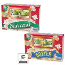 プライムタイム マイクロウェーブ ポップコーン ナチュラル&バター 各3P (99g×6) PrimeTime Popcorn Natural & Butter...