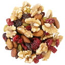 富澤商店(TOMIZ) 5種のナッツ&フルーツ 1kg (ミックスナッツ/くるみ/アーモンド/レーズン/クランベリー/素焼き/おつまみ/業務用/大容量)