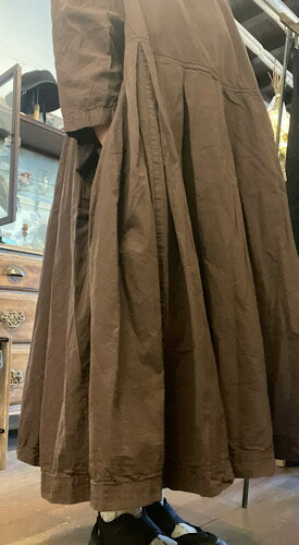 【新作】Veritecoeur ヴェリテクール VC-2637A ボックスタックワンピース　プリント　コットン レディース ポケット付き カジュアル ゆったり トップス シンプル おしゃれ