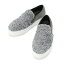 PELLICO SUNNY ペリーコサニー GIOIA 0001-2 FUR/SUEDE 3.5cm ファースエード スリッポンシューズ GREY