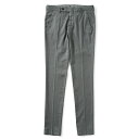 BERWICH ベルウィッチ JMORELLO-GD-OL0621X リネン・コットン・ポリウレタン ガーメントダイ パンツ GREY