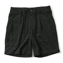 giab's ARCHIVIO ジャブスアルキヴィオ COSIMO A3573 コジモ ニューウォッシャブルジャージー ショートパンツ BLACK