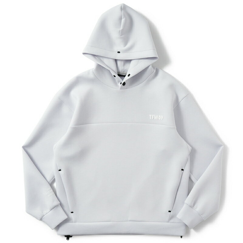 TFW49 ティーエフダブリュー49 CARDBOARD MATERIAL HOODIE カードボードマテリアル フーディー T102520020 ICE GRAY