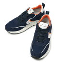 VOILE BLANCHE ボイルブランシェ CLUB01 スエード・ポリエステル スニーカー 2017465/08 1C56 NAVY/ORANGE(4)