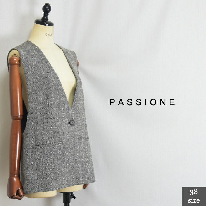 楽天市場】Passione（サイズ（S/M/L）M）（ベスト・ジレ