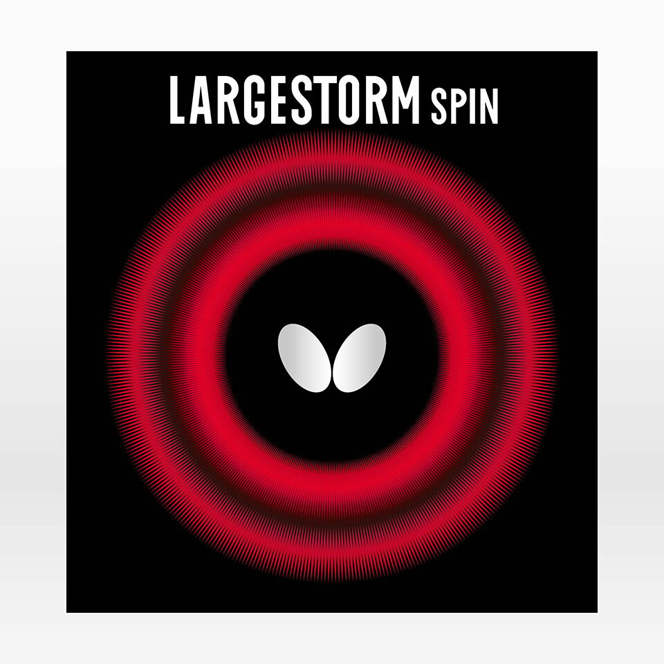 バタフライ(Butterfly) 卓球 ラバー ラージストーム スピン ラージソフト 00390