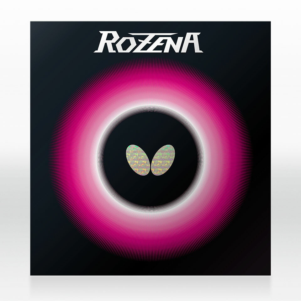 Rakuten - バタフライ(Butterfly) 卓球 ラバー ロゼナ 裏ソフト 06020