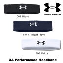 アンダーアーマー UAパフォーマンス ヘッドバンド トレーニング MEN UA Performance Headband 1276990