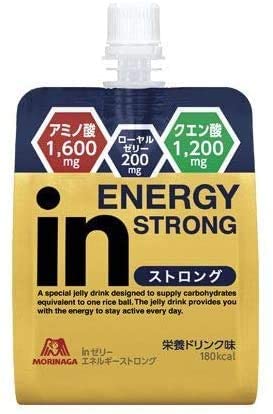 森永製菓 inゼリー エネルギーストロング ウイダーインゼリー ローヤルゼリー 180g×12個(6個入×2箱)