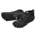 ビブラムファイブフィンガーズ V-TREK INSULATED トレッキングシューズ 登山 Vibram FiveFingers 20W7801 Black ブ...