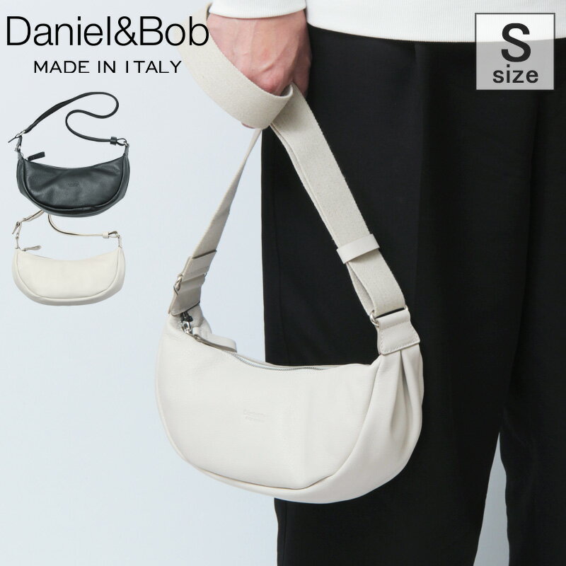 Rakuten - ダニエル&ボブ バッグ Daniel&Bob ショルダーバッグ ミニバッグ クロスボディ 斜めがけ サコッシュ レザー 本革 メンズ イタリア製 TOMBOLINO MOUSSE LIGHT トンボリーノ ムースライト U598 ★