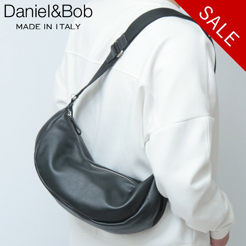 ダニエル&ボブ バッグ Daniel&Bob ショルダーバッグ 軽量 斜めがけ レザー 本革 メンズ イタリア製 TOMBOLO トンボーロ U599 セール 
