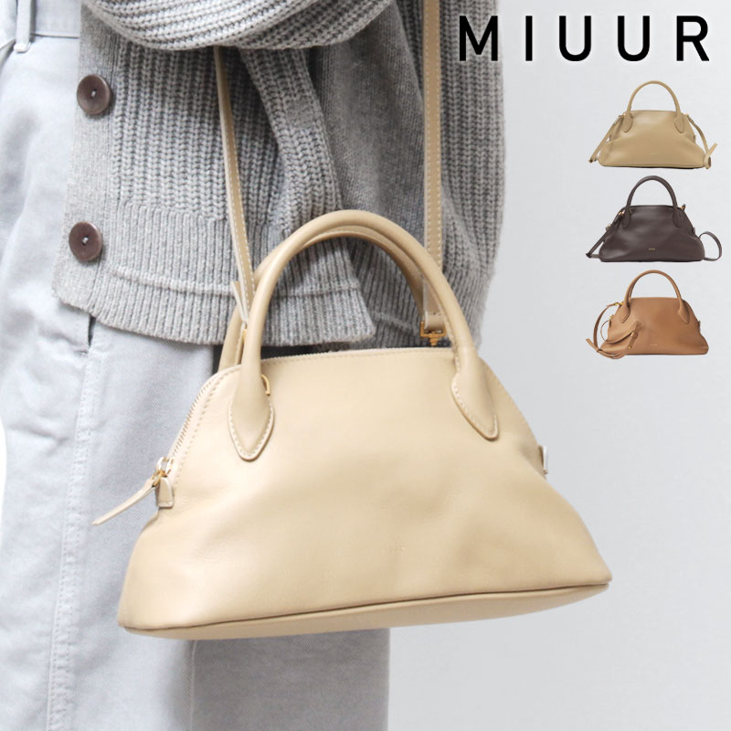 Rakuten - MIUUR バッグ ミウール ハンドバッグ トートバッグ 2way ショルダーバッグ 斜めがけ 本革 ボストンバッグ レディース KUMA ★
