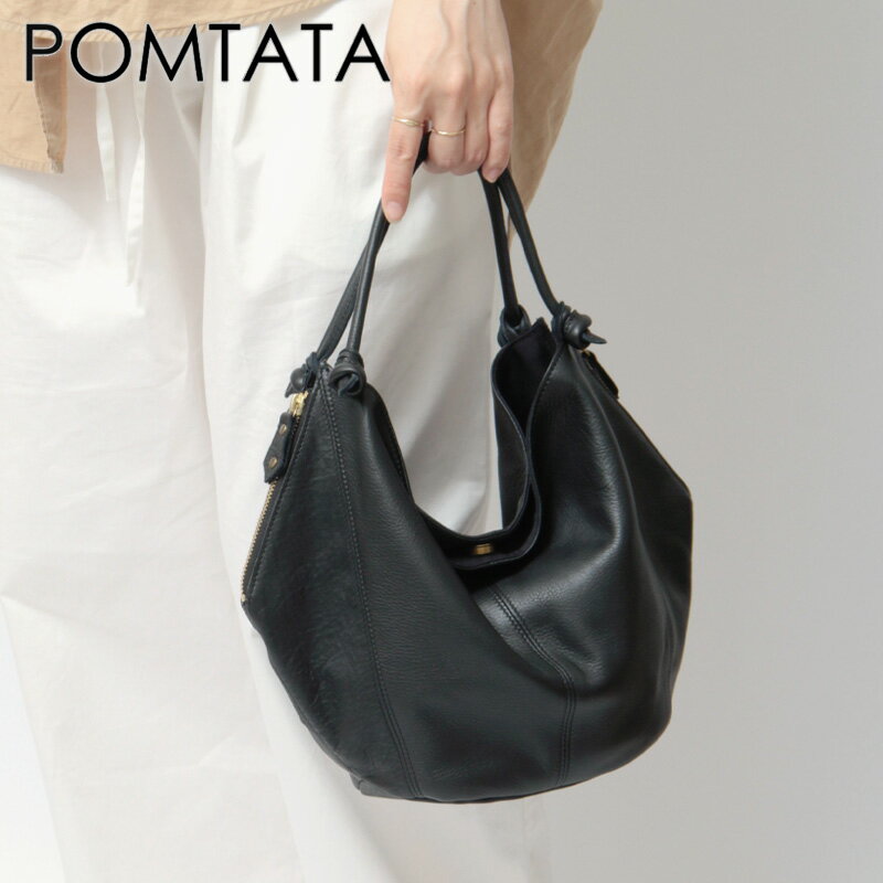 Rakuten - ポンタタ バッグ POMTATA トートバッグ ENVAN STANDING TOTE エンバン 本革 レザー レディース 121-5394 P3332 ★
