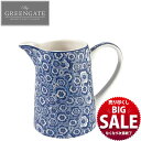 【在庫限り!売り尽くし SALE】ジャグ Jug 1L SELMA Blue 花柄 北欧 おしゃれ かわいい ウォータージャグ ピッチャー デキャンタ 上品 高...