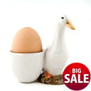 【10%OFF】【21日まで サマーSALE】アヒル 北京ダック エッグエッグスタンド 雑貨 グッズ 陶器 北欧 かわいい おもしろ 卵入れ ダイニング あひる 鳥 動物 海外 食器 食卓 プレゼント 誕生日 記念日 引っ越し祝い クエイル Pekin duck QuailCeramics