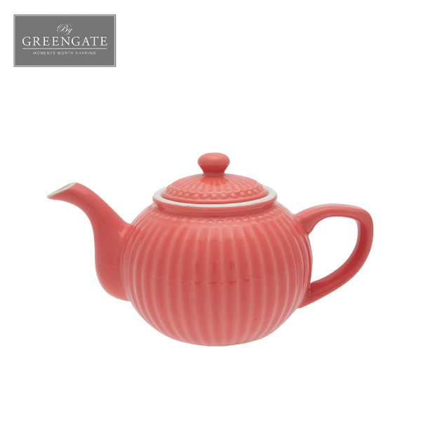 ティーポット コーラル Coral TeaPot 北欧 おしゃれ かわいい 急須 紅茶 中国茶 磁器 陶器 海外 デンマーク ヨーロッパ 韓国 食器 雑貨 インテリア 置物 キッチン ダイニング プレゼント ギフト ピンク 誕生日 グリーンゲート GreenGate