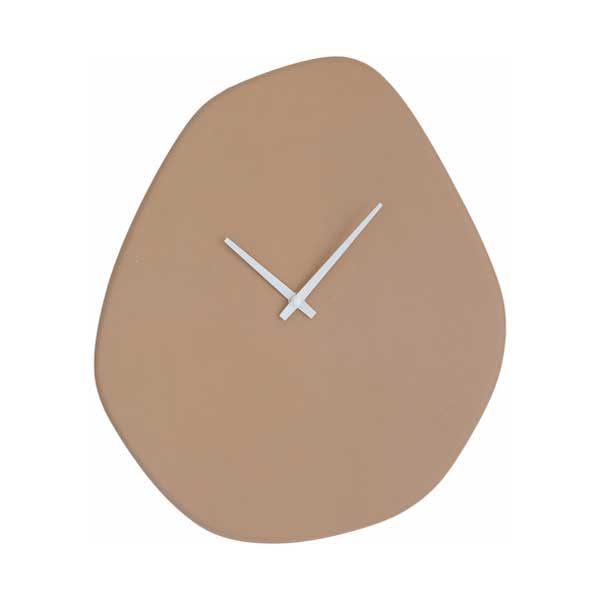 【10％OFF】【11日まで！母の日セール】掛け時計 ウォールクロック 時計 壁掛け 丸柄 セメント モルタル テラコッタ 土 インテリア お洒落 おしゃれ 海外風 海外 韓国風 南欧 北欧 乾電池 単3電池 一人暮らし 賃貸 ギフト プレゼント 誕生日 引っ越し祝い