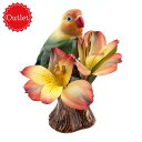 【LINE700円オフ】【アウトレット品】【在庫限り】bis 2022 1月号掲載アイテム ボタンインコの小花入れ Quail Ceramics クエイル 鳥 雑貨 グッズ 花瓶 インテリア 一輪挿し ボタンインコ かわいい おしゃれ おもしろ 海外 北欧 陶器 置物 プレゼント ギフト 誕生日