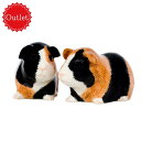 【LINE700円オフ】【アウトレット品】【在庫限り】Guinea pig multi S&P ソルト&ペッパーセット 塩コショウ入れ イギリス Quail Ceramics 動物 置物 オブジェ インテリア 北欧 モダン 陶器 ペア ペット モルモット マルチカラー 小動物 ねずみ 北欧雑貨 動物雑貨