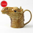 【アウトレット品】Camel Jug ジャグ イギリス Quail Ceramics 水差し 動物 置物 オブジェ インテリア 陶器 らくだ ラクダ キャメル ...