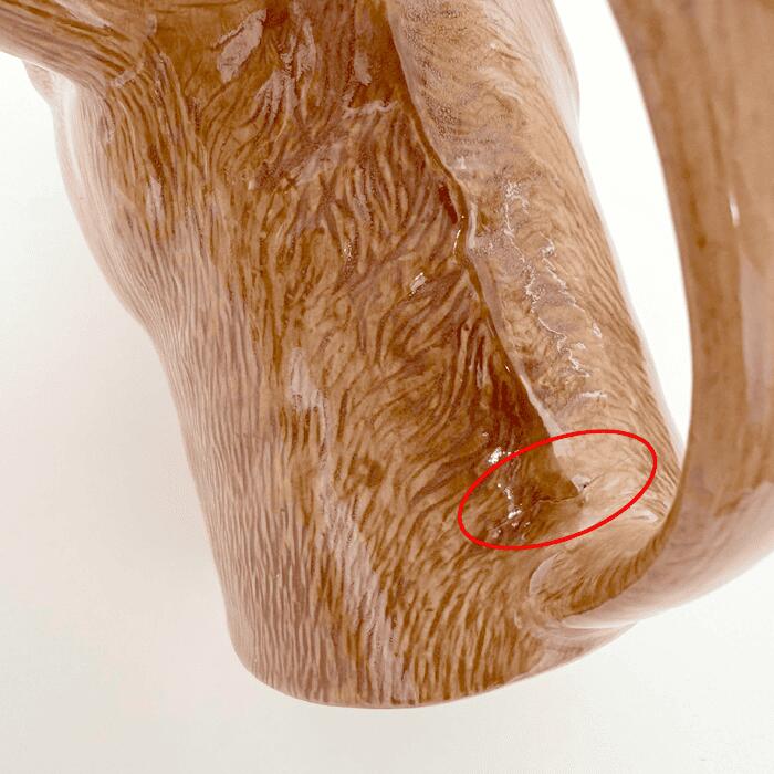 【アウトレット品】【在庫限り】Quail Ceramics Camel Jug ジャグ 水差し 動物 置物 オブジェ インテリア 陶器 らくだ ラクダ キャメル 花瓶 デキャンタ 動物園 北欧雑貨 動物雑貨ギフト [2]