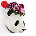 【アウトレット品】パンダ 花瓶 壁掛け 雑貨 グッズ 北欧 一輪挿し かわいい おしゃれ おもしろ 壁掛け花瓶 インテリア ぱんだ 中国 癒し系 ウォールデコ ...