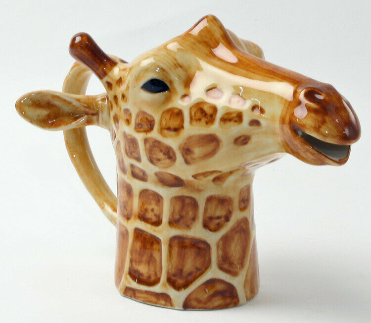 【P15倍】【在庫限り】 Quail Ceramics クエールセラミックス 英国ブランド Giraffe Jug ジャグ 動物 置物 オブジェ 陶器 水差し キリン 動物園 北欧雑貨 動物雑貨 アニマル イエロー サファリ デキャンタ 食卓ギフト海外インテリア [2]