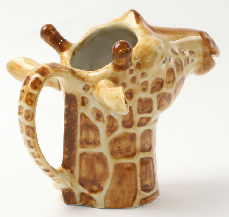 【P15倍】【在庫限り】 Quail Ceramics クエールセラミックス 英国ブランド Giraffe Jug ジャグ 動物 置物 オブジェ 陶器 水差し キリン 動物園 北欧雑貨 動物雑貨 アニマル イエロー サファリ デキャンタ 食卓ギフト海外インテリア [3]
