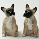 【LINE700円オフ】【在庫限り】FrenchBulldog S&P ソルト&ペッパーセット イギリス Quail Ceramics 動物 置物 オブジェ インテリア 北欧 モダン 陶器 ヨーロッパ市場向け製品 犬好き わん