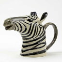 楽天海外雑貨のドゥナパール【最大20％OFF★母の日セール】ZebraJug シマウマのジャグ Quail Ceramics クエイル グッズ ジャグ 水差し 花瓶 一輪挿し 雑貨 インテリア シマウマ ゼブラ おしゃれ おもしろ かわいい 置物 海外 北欧 陶器 プレゼント ギフト 誕生日 記念日 引っ越し祝い