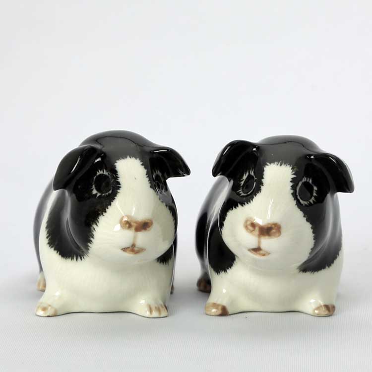 Guinea pig black and white S&P ȡڥåѡå 祦 ꥹ Quail Ceramics ʪ ֥ ƥꥢ ̲  ƫ 衼å ڥ å Υȡ  ưʪ ͤ ̲ ưʪ