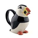 【21日まで サマーSALE】PuffinJug ツノメドリ ニシツノメドリ ジャグ Quail Ceramics クエイル 鳥 グッズ ジャグ 水差し 花瓶 一輪挿し 雑貨 インテリア おしゃれ おもしろ 置物 海外 イギリス 英国 北欧 陶器 プレゼント ギフト 誕生日 記念日