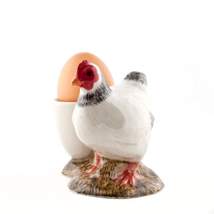 エッグスタンド ニワトリの エッグカップ イギリス Quail Ceramics(クウェイル・セラミ ...