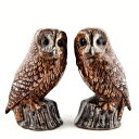 【LINE700円オフ】【在庫限り】モリフクロウのソルト&ペッパーセット イギリス Quail Ceramics 動物 置物 オブジェ インテリア 北欧 モダン 陶器 ヨーロッパ市場向け製品 鳥好き 鳥 フクロウ ふくろう モリフクロウ もりふくろう