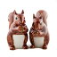 Squirrel S&P ꥹΥȡڥåѡå ꥹ Quail Ceramics ưʪ ʪ ֥ ƥꥢ ̲  ƫ ˥ޥ뻨 ꥹ ꤹ ܥ 祦 ưʪ