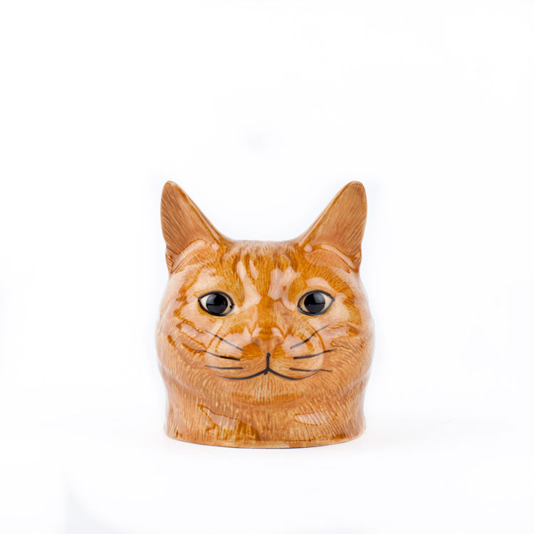 イギリスブランドの陶器製 ねこのエッグカップ 猫 エッグカップ エッグスタンド 雑貨 グッズ 陶器 北欧 かわいい 可愛い お洒落 おしゃれ おもしろ 卵入れ ネコ ねこ 日本未入荷 にゃんこ 猫雑貨 記念日 ダイニング 茶トラ 誕生日 アニマル 贈り物 Vincent 猫グッズ