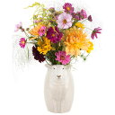 【LINE700円オフ】SuffolkWhiteFlowerVase ひつじの花瓶 Quail Ceramics クエイル 雑貨 グッズ 花瓶 インテリア 一輪挿し ひつじ 羊 ヒツジ おしゃれ おもしろ 海外 北欧 陶器 置物 プレゼント ギフト 誕生日 記念日