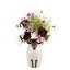 Suffolk Flower Vase(Black Face) サフォーク（黒）の花瓶イギリス Quail Ceramics 動物 置物 オブジェ インテリア 磁器製 アニマル 珍しい　サフォーク　羊　ひつじ