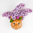 【11日まで!母の日セール】猫 花瓶 壁掛け 雑貨 グッズ 北欧 一輪挿し かわいい おしゃれ おもしろ ネコ ねこ 茶トラ 猫雑貨 壁掛け花瓶 インテリア 海...