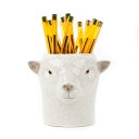 羊のペン立て Southdown Sheep Pen Pot イギリス Quail Ceramics 動物 置物 オブジェ インテリア アニマル雑貨 動物雑貨 ...