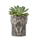ElephantPencilPot ゾウのペン立て Quail Ceramics クエイル 雑貨 グッズ ペン立て 観葉植物 ポット 置物 オフィス 象 ぞう おしゃれ かわいい おもしろ 海外 北欧 陶器 プレゼント ギフト 誕生日 記念日(3)