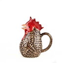 【LINE700円オフ】Maran Jug ニワトリのジャグ Quail Ceramics クエイル 鳥 グッズ ジャグ 水差し 花瓶 一輪挿し 雑貨 インテリア にわとり サセックス おしゃれ おもしろ 置物 海外 北欧 陶器 プレゼント ギフト 誕生日 記念日