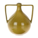 【21日まで サマーSALE】ベースブジーナ23グリーン 花瓶 Flower Vase シック インテリア 大人モダン シンプル 緑 カーキ 個性的 ユニーク ...