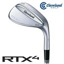 【ダンロップ】Cleveland（クリーブランド） RTX4 ウェッジ ツアーサテン N.S.PRO MODUS3 TOUR120 スチールシャフト【軟鉄鋳造】【2018年モデル】【在庫限り】